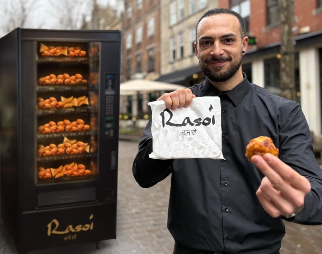 Wales’ first Indian street food vending machine launched in Swansea