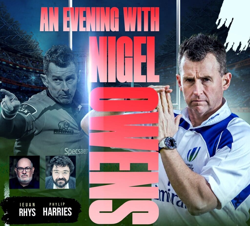A Night of Rugby with Nigel Owens at The Riverfront Theatre