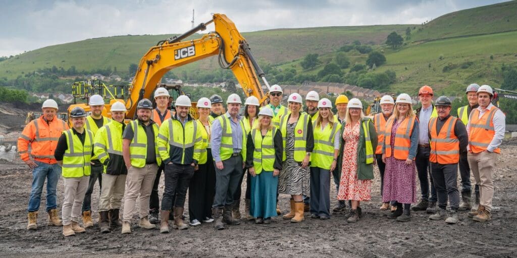 Work begins on 152-home development in Abertridwr