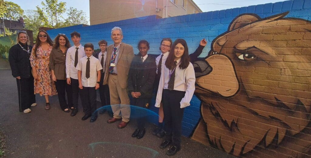 Penarth Alleyway Transformed Through Community Action and Art