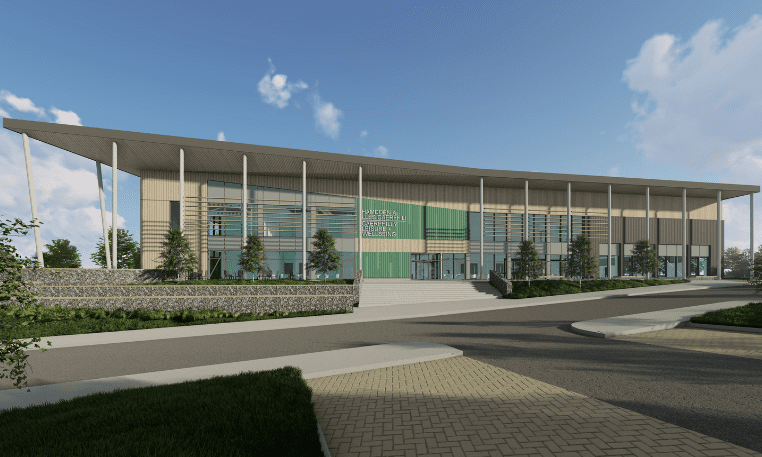 Work Begins on Caerphilly Leisure and Wellbeing Hub