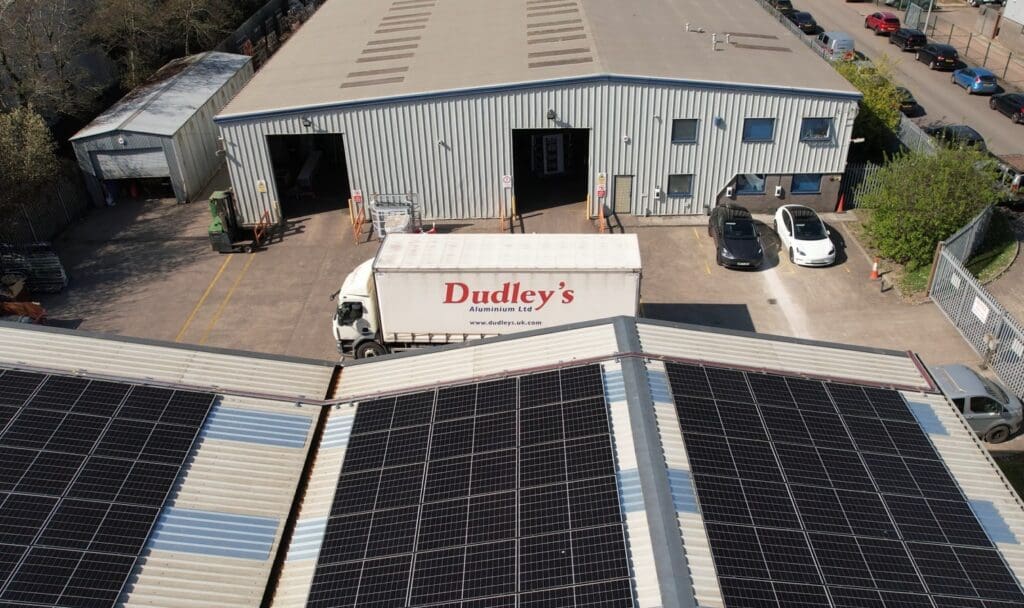 Solar installation takes fabricator closer to net zero goal