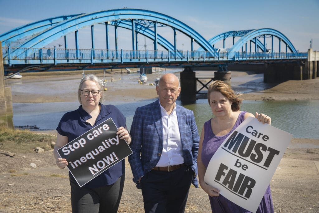 Families angry over £7,000 a year cross border funding gap for loved ones