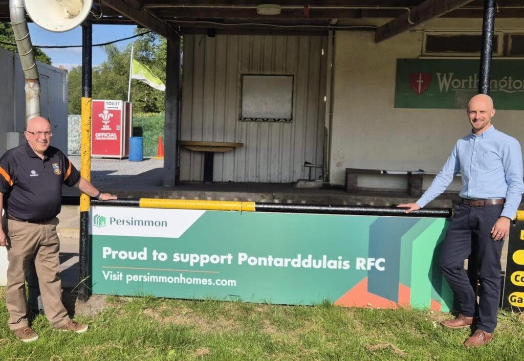 Developer helps West Wales rugby club roof fund