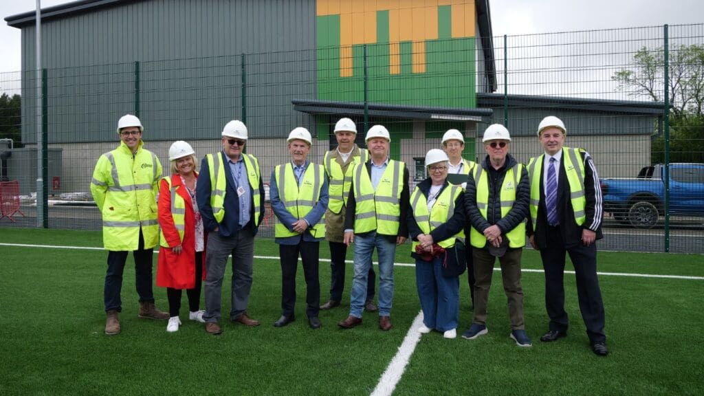 New sports facility nears completion Pontllanfraith