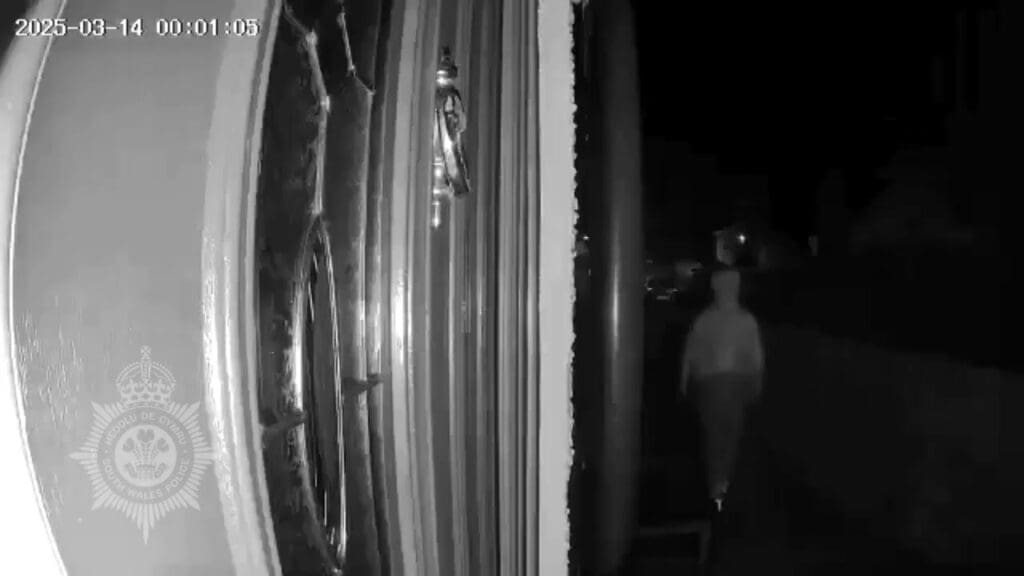 Bridgend burglar caught after overnight crime spree