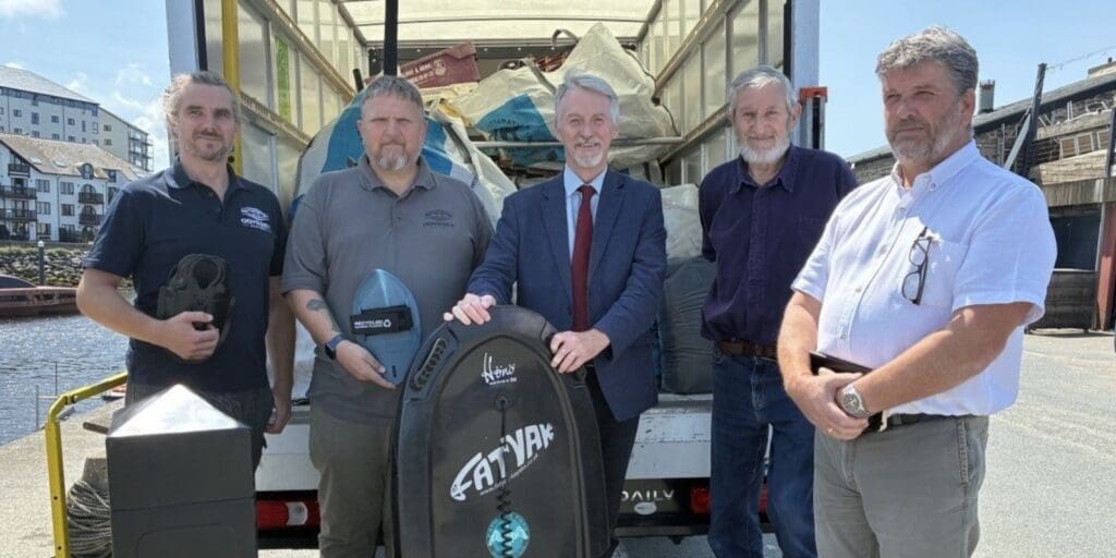 Wales recycles over 15 tonnes of fishing gear through pioneering scheme