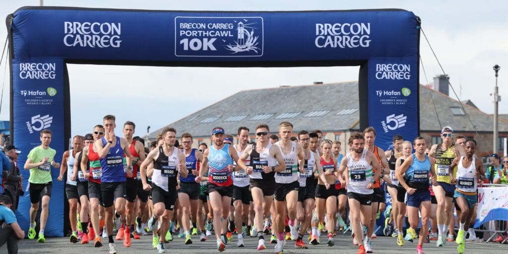 Thousands take part in biggest ever Brecon Carreg Porthcawl 10K