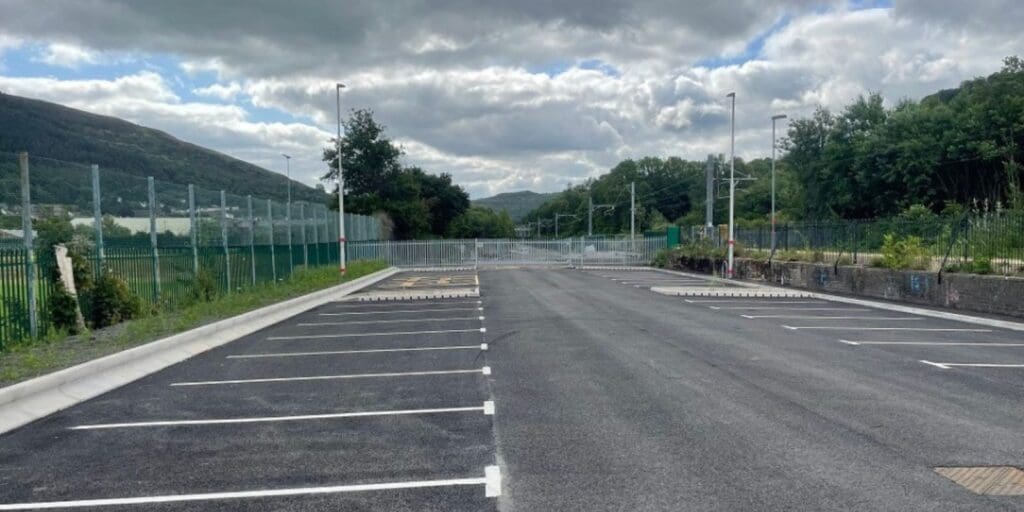 Increased parking at Treorchy Railway Station following investment