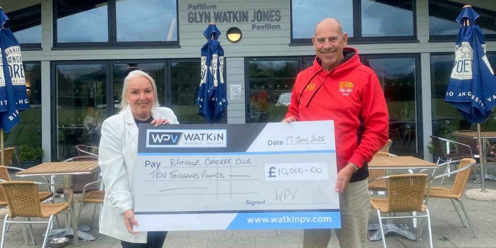 Bangor Cricket Club bowled over by £100k ten-year donation