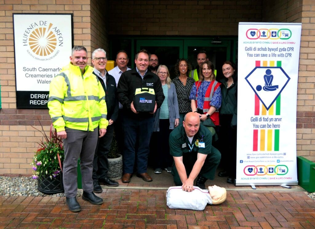 Creamery steps up to help save lives in rural communities