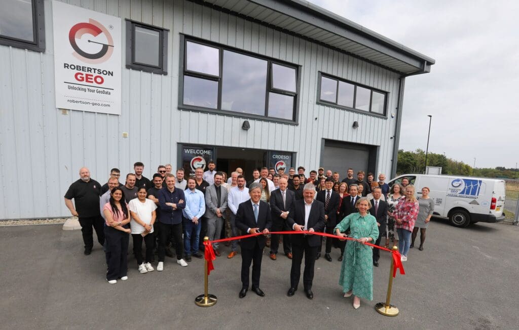 Robertson Geo unveils new global headquarters in Conwy as growth accelerates