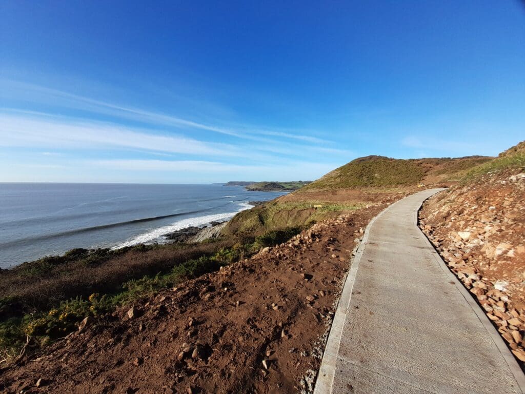 £80k investment to finish upgrade of popular Gower walking route