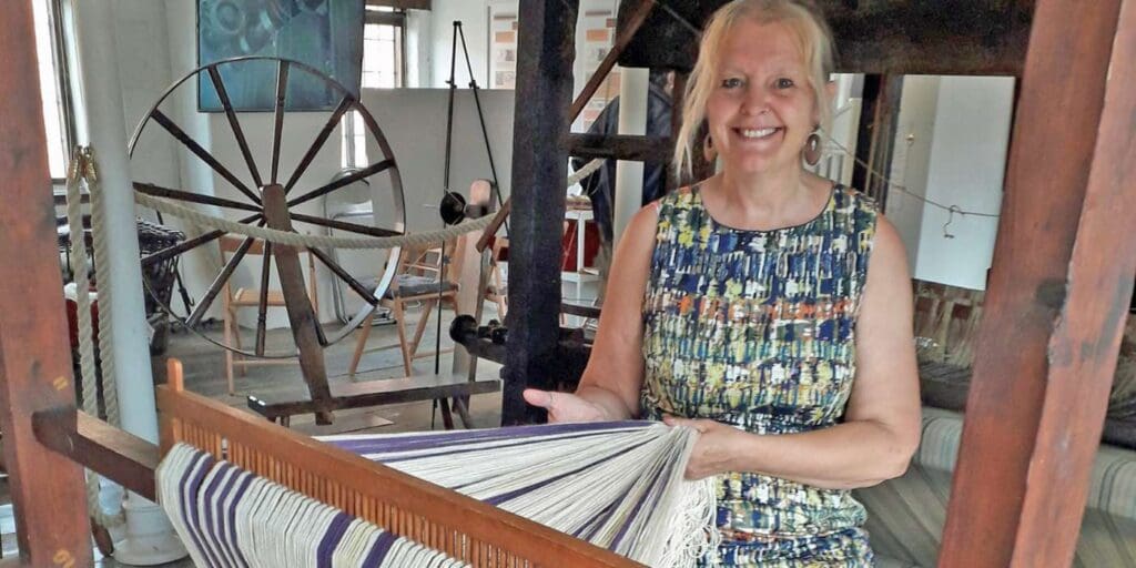 Step back in time this summer to view Newtown’s weaving heritage