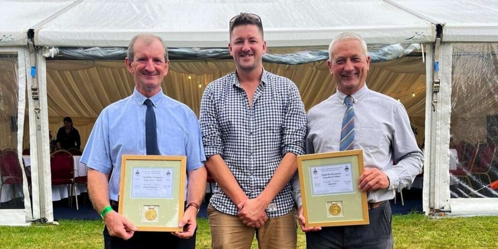 Rhug Estate workers receive prestigious long-service awards