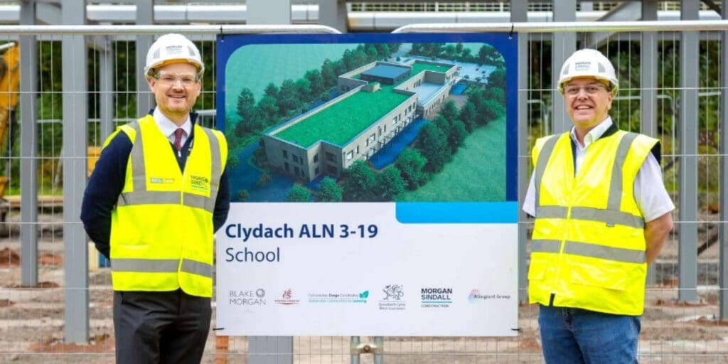 Work progressing well on £ multi-million ALN school for RCT