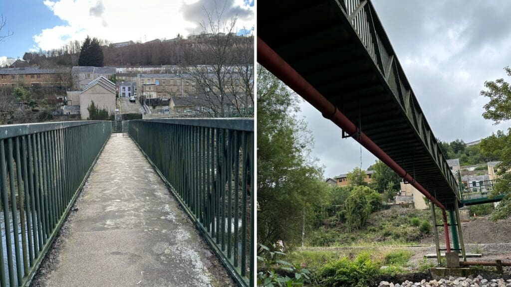 Local footbridge works scheme to begin in Penrhiwceiber