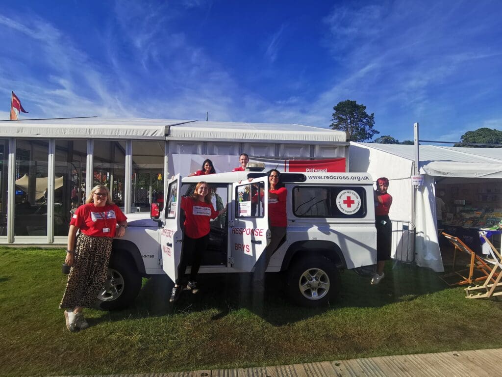 British Red Cross showcases humanitarian work at National Eisteddfod
