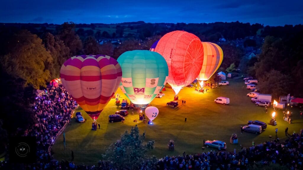 Hot air balloons to fill the skies at Oswestry’s 2025 Carnival