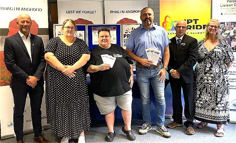 Neath Port Talbot Council signs up to the Pride in Veterans Standard (PiVS)