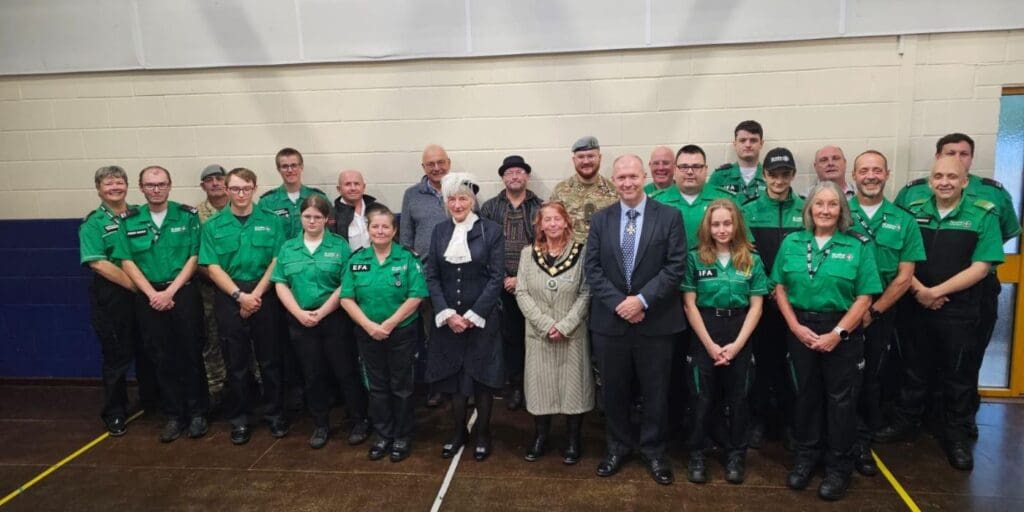 St John Ambulance Cymru’s Brecon Division officially re-opened