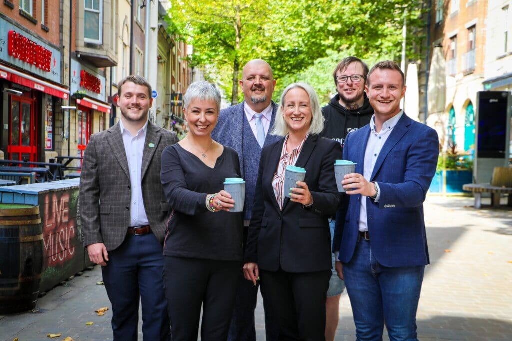 Launch of new scheme in Swansea to cut single-use waste