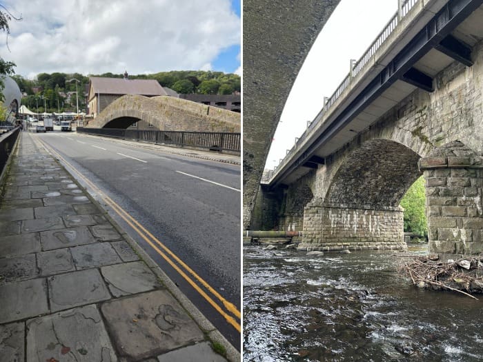 Road closure in Pontypridd as engineers inspect Victoria Bridge