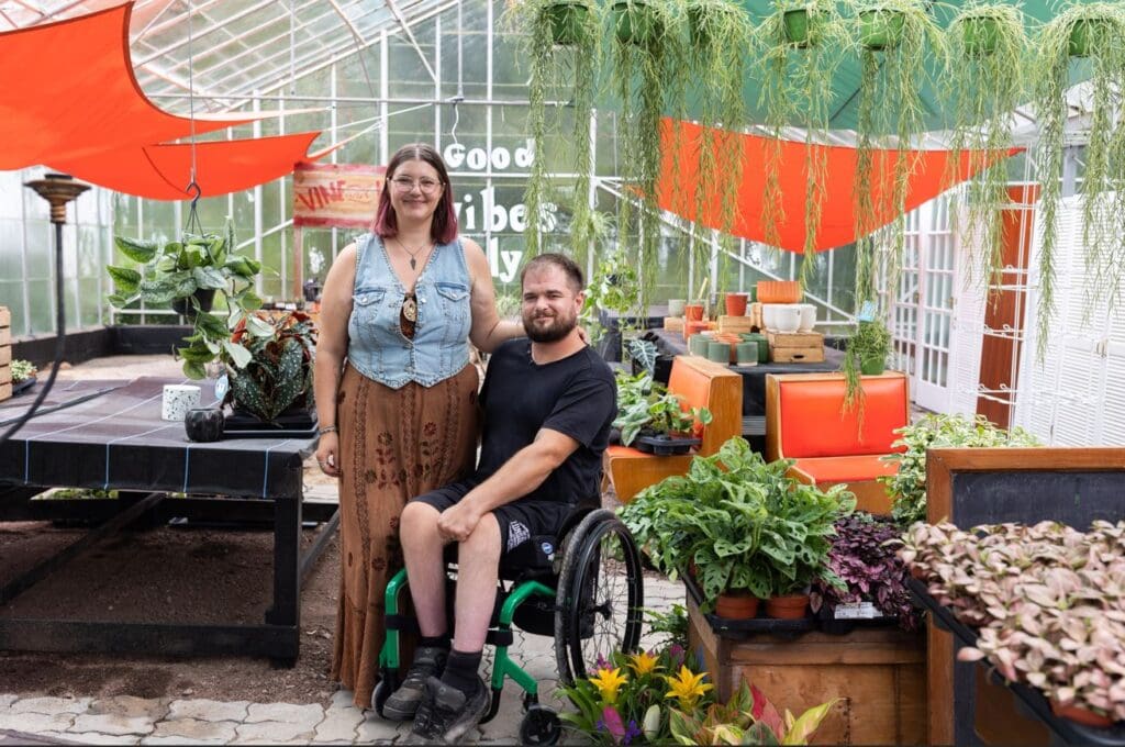 Pembrokeshire couple open houseplant café in converted greenhouse
