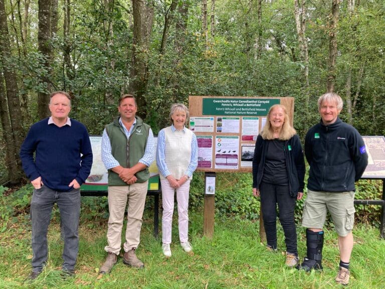 Landmark partnership to restore ancient peat bog on English-Welsh border
