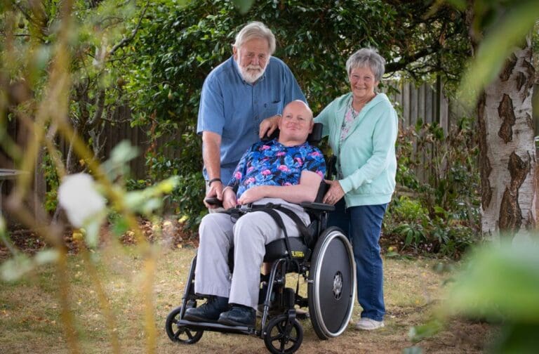 Wrexham couple calls for action to save charity supporting disabled son