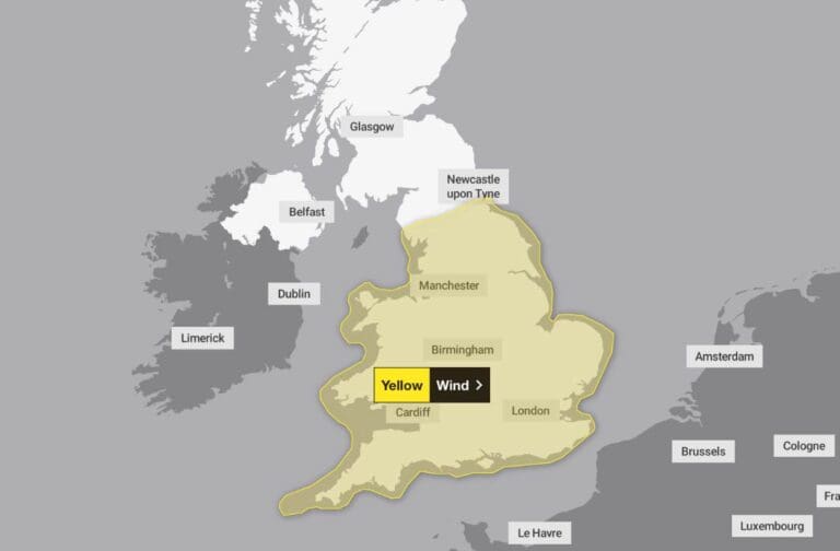 Met Office issues warning as gales of up to 70mph forecast for Wales