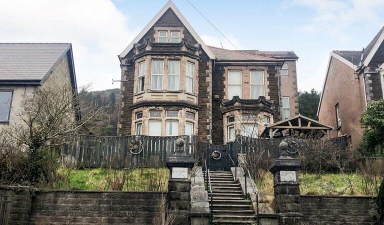 Inside the abandoned Welsh mansion that looks straight out of the Addams Family