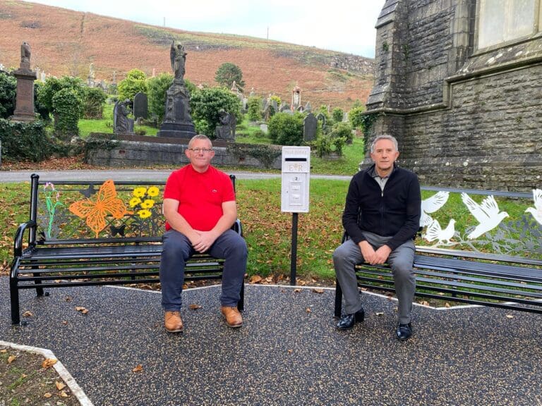 Rhondda Cynon Taf’s first remembrance area opens at Trealaw Cemetery