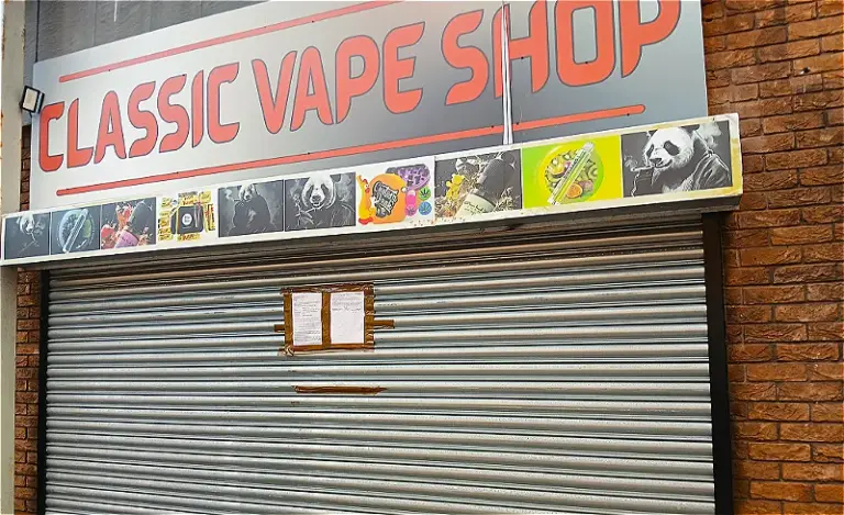 Council obtains closure orders against four vape shops