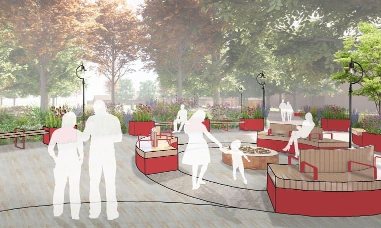 Gwelliannau mawr wedi’u cynllunio ar gyfer Parc Dafydd Williams yng Nghaerffili