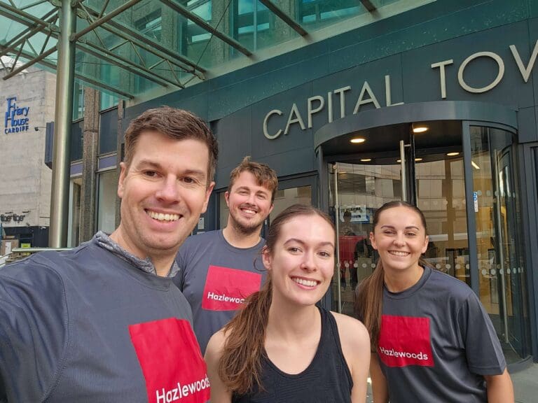 Local accountants swap spreadsheets for running shoes in aid of Tŷ Hafan