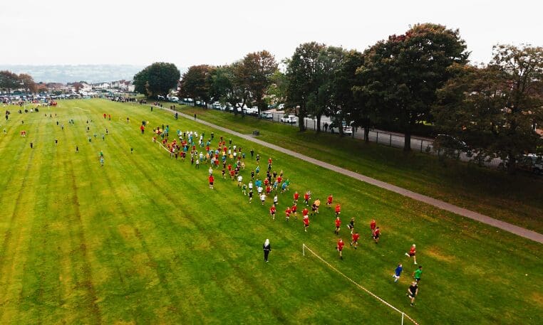 More than 40 schools compete in Caerphilly’s primary cross country challenge