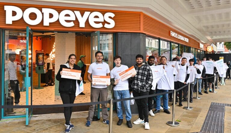 Popeyes opens in Swansea as fans queue overnight for chicken