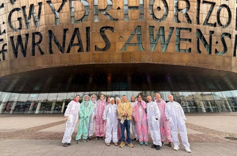 Bees take centre stage at the Wales Millennium Centre