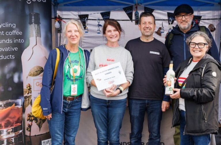 Grounds for Good scoops top honour at Abergavenny Food Festival