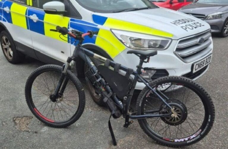 Illegal e-bike capable of 90mph among 62 seized in South Wales operation