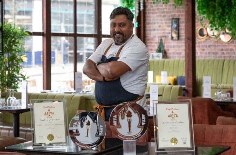 Double success for Swansea chef Raj Chowdhury at Welsh Asian Restaurant Awards