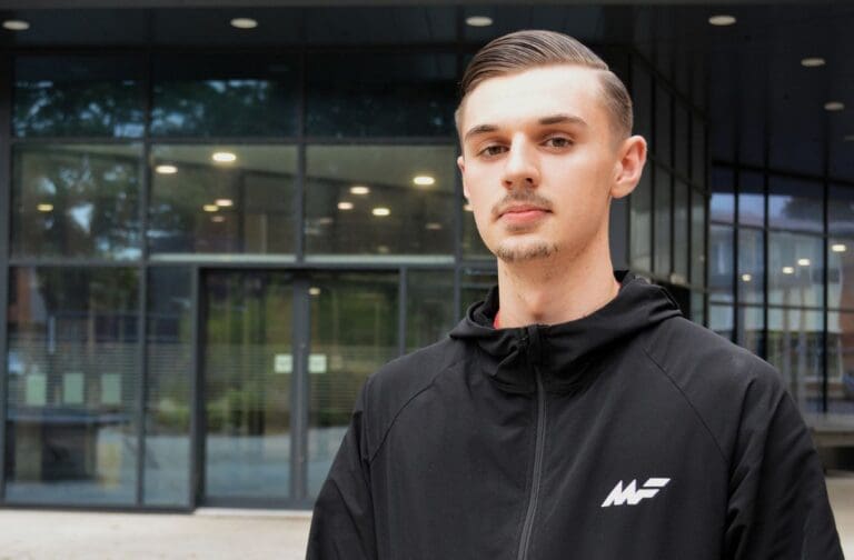 Student turns classroom idea into successful activewear brand