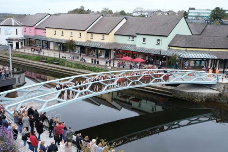 New Haverfordwest signature bridge officially opens
