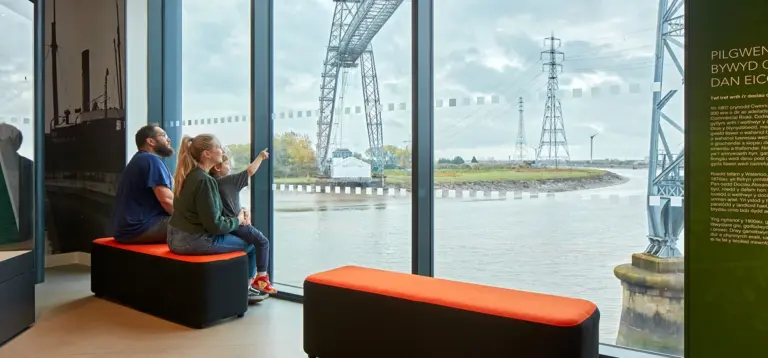 New visitor centre takes shape as Transporter Bridge restoration progresses
