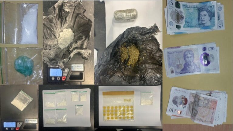 Two arrested after drugs seized in Cardiff police operation