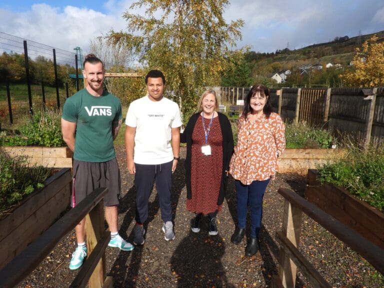 Ebbw Vale school turns forgotten land into award winning wildlife haven