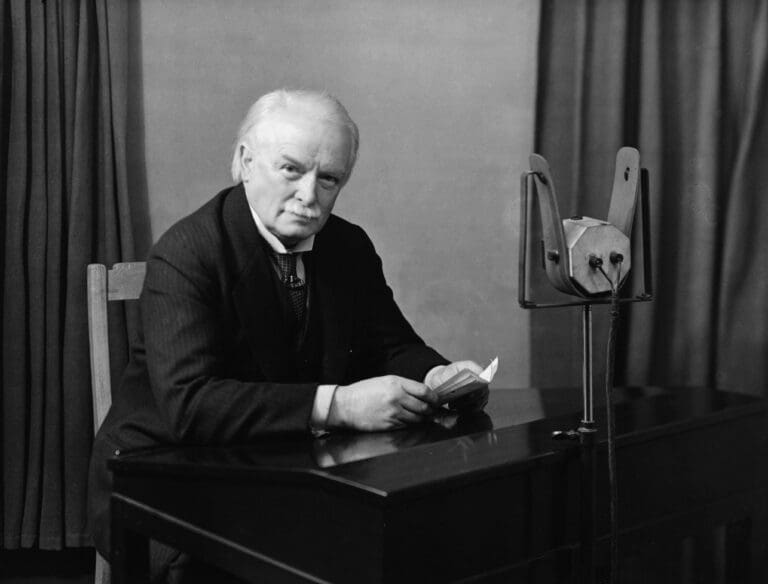 Lost Lloyd George recording unearthed during BBC Bangor’s 90th celebrations
