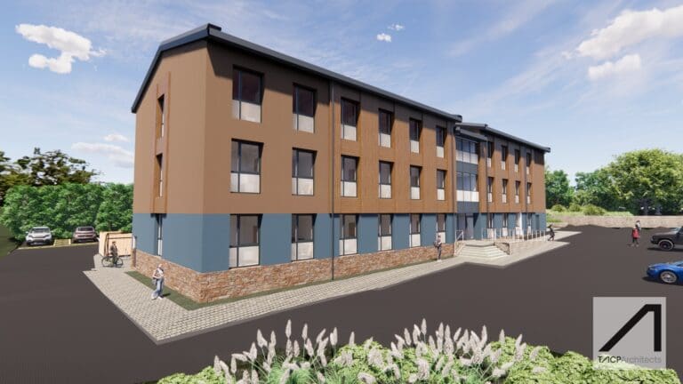 Work begins on new 50 bedroom student accommodation at Coleg Cambria Llysfasi