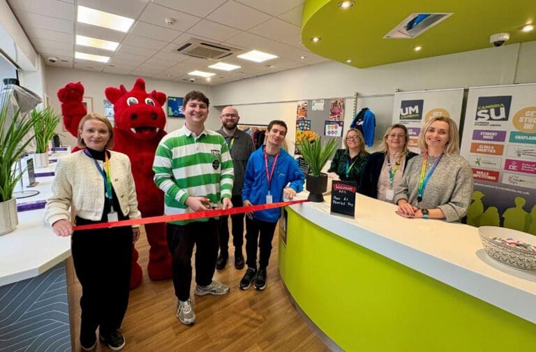 Coleg Cambria unveils new Student Union hub to boost wellbeing and inclusion